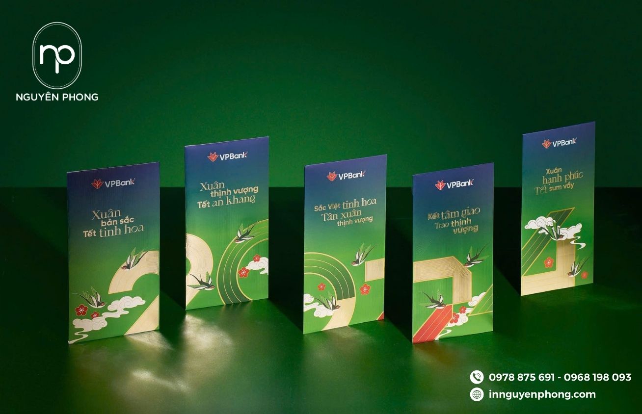 Layout trong in bao lì xì